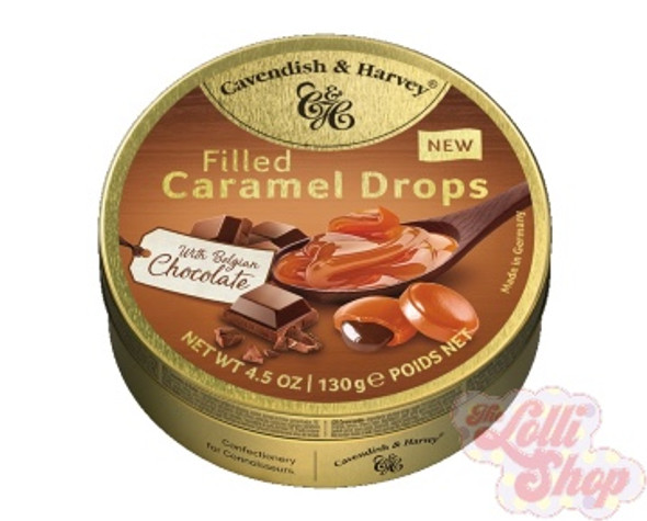 Cavendish & Harvey Caramel Drops with Belgian Choc 130g