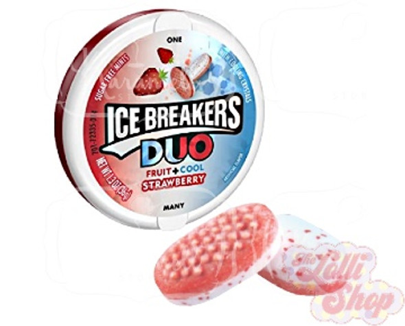 Ice Breakers Duo Mints Strawberry 36g Ice Breakers Duo Mints Strawberry 36g