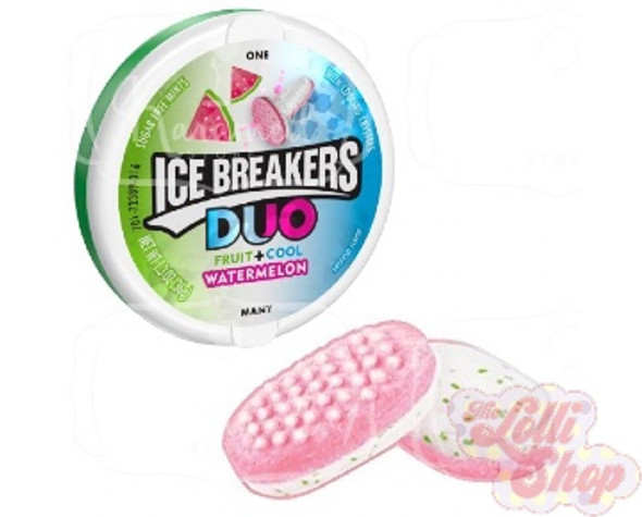 Ice Breakers Duo Mints Watermelon 36g Ice Breakers Duo Mints Watermelon 36g