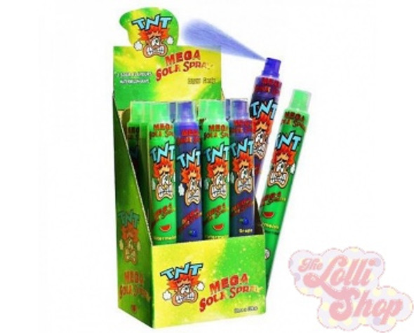 TNT Mega Sour Spray Watermelon / Grape 110ml
