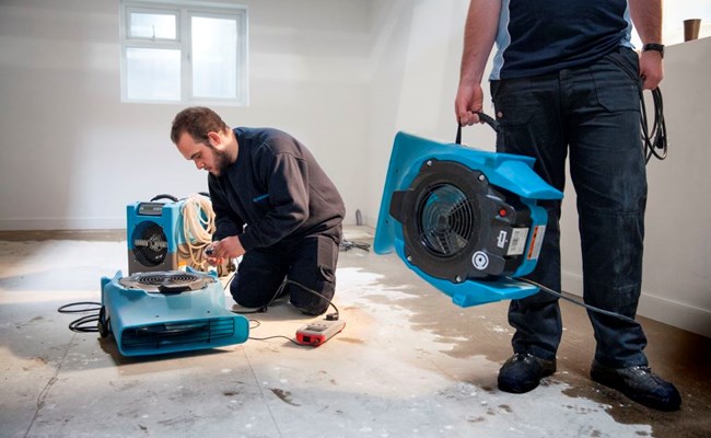 Polygon herstelt waterschade me kennis, mensen en technologie